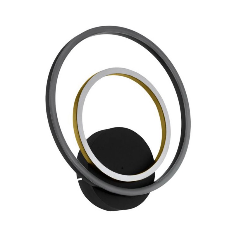 Appliquenoir-doré led Lanacera 12W-4X21W L300 H32