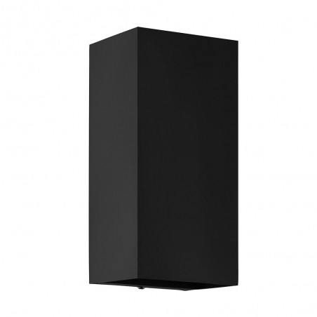 Applique noir mat EREMITANA2XGU10 28W 3000K L110 H240 IP55