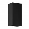 Applique noir mat EREMITANA2XGU10 28W 3000K L110 H240 IP55