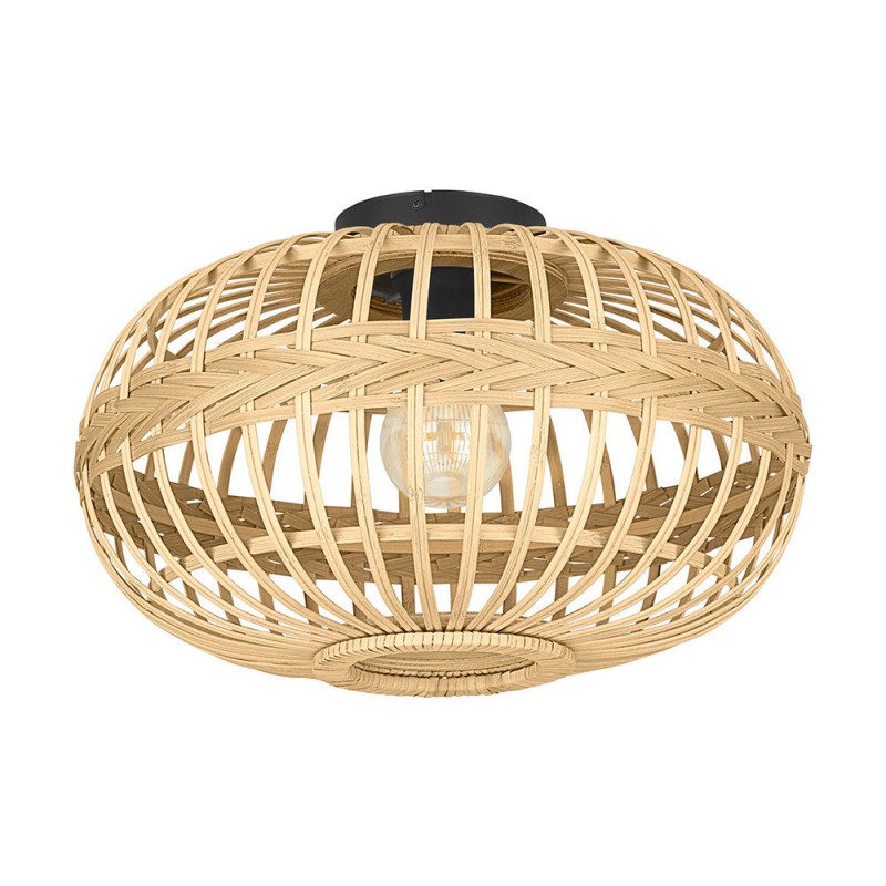 Plafonnier enbois-nature AMSFIELDE27 40W D450