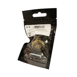 Bouton D30 zamac bronze