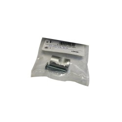 Bouton tirette 15mm plast gris destock