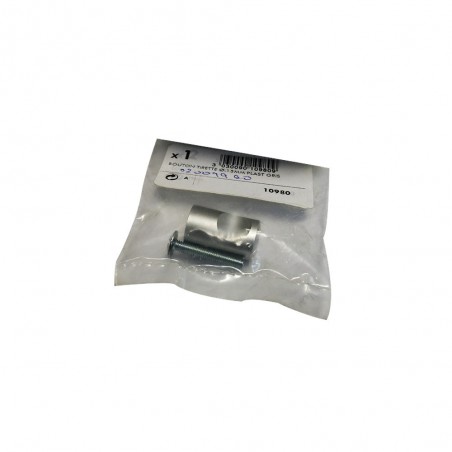 Bouton tirette 15mm plast gris destock