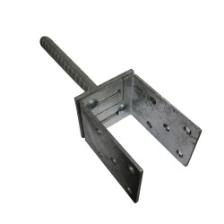 Ancre réglable 80 - 160 base 120x80x4