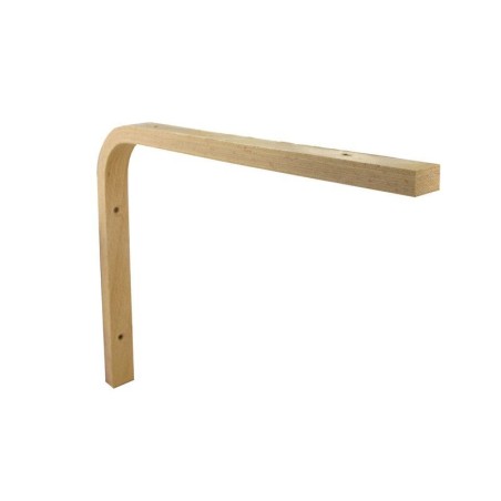 Equerre multiplis bois brut Naturel H.20 X p.25 cm