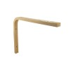 Equerre multiplis bois brut Naturel H.20 X p.25 cm