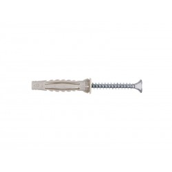 Lot de 200 Chevilles Et Vis à Expansion Standers Diam.8 Mm X L.50 Mm