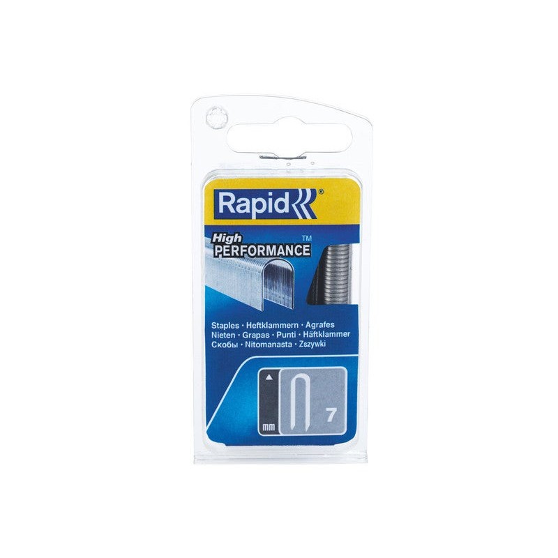 Lot de 960 Cavaliers Fil Plat Rapid 7 12 Mm