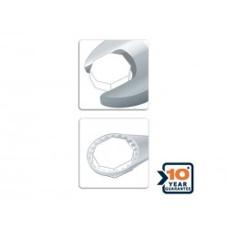 Clé mixte non concerné longue 170 mm 13.04-13.24 mm DEXTER