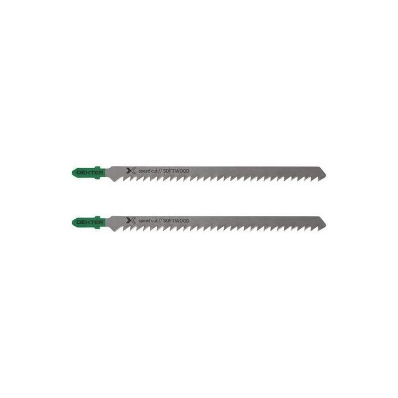 Lot de 2 lames pour bois coupe rapide 5-100 Mm