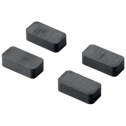 Lot de 4 Aimants Magnétiques Hettich L.20 X L.10 Mm