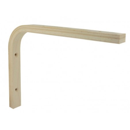 Equerre Multiplis Bois Brut Naturel H.15 X P.20 Cm