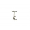Support Extensible Tringle à Rideau 20 Mm Argent Clair Inspire