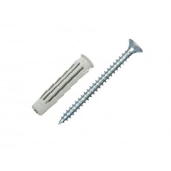 Lot de 30 Chevilles Et Vis Spit Diam.10 Mm X L.50 Mm