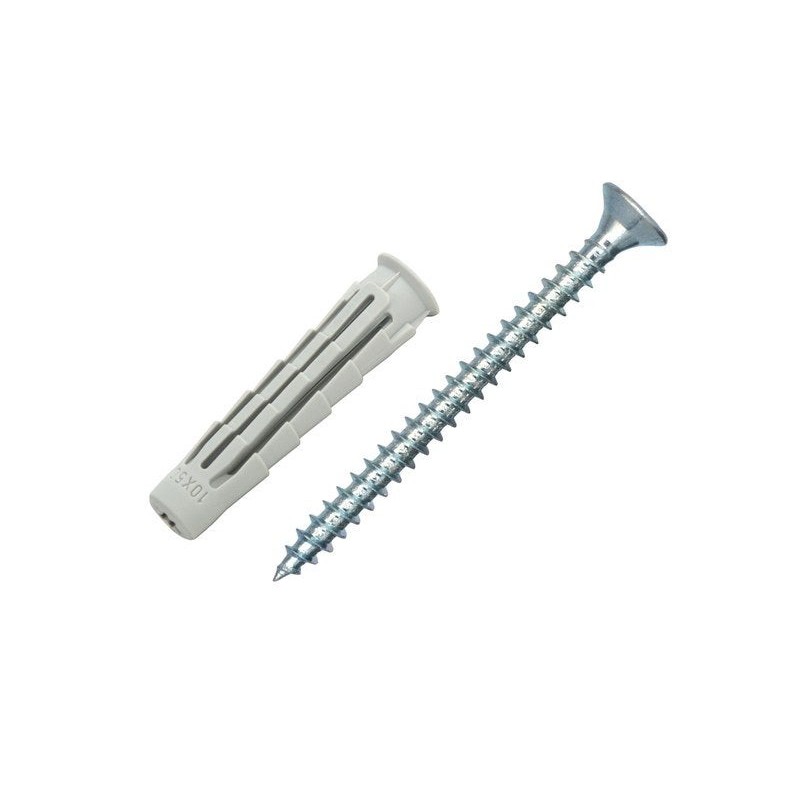 Lot de 30 Chevilles Et Vis Spit Diam.10 Mm X L.50 Mm