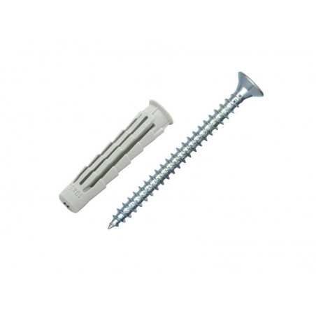 Lot de 30 Chevilles Et Vis Spit Diam.10 Mm X L.50 Mm