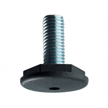 Lot de 2 vérins acier à visser diam.10 X H.30 mm