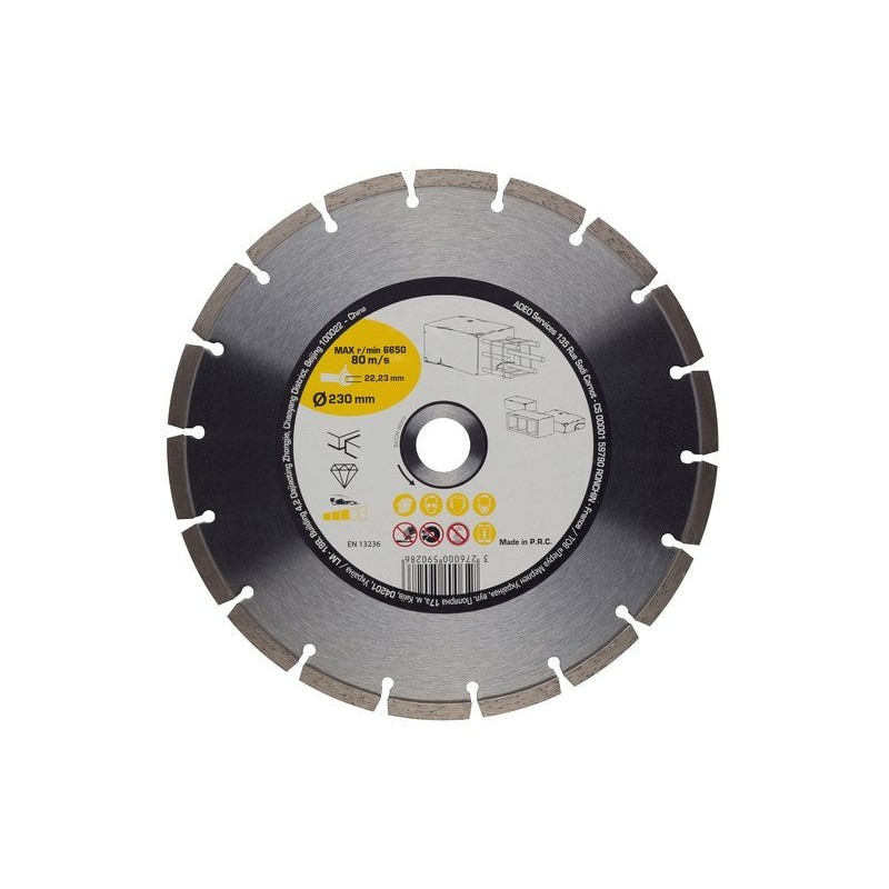Disque diamant pour béton Diam.230 Mm