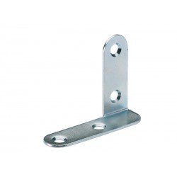 Equerre de cadre coudée acier Zingué Hettich L.45 Mm