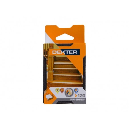 Eponge Abrasive Dexter 100 X 70 Mm Grains 120