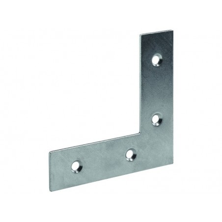 1 équerre D Assemblage Acier Zingué Hettich L.80 Mm