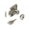 Serrure De Meuble Acier En Applique Hettich Axe 25 Mm Réversible