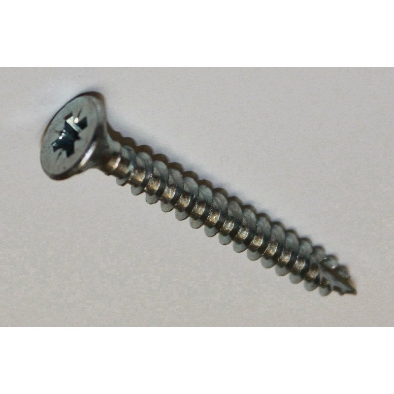 Lot de 15 Vis Acier Tête Fraisée Standers Diam.4.5 Mm X L.45 Mm