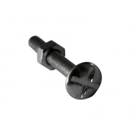 Lot de 20 boulons poêlier inox L.16.0 X Diam.4 Mm