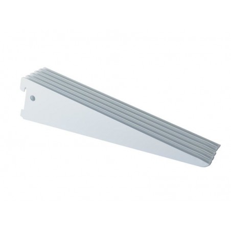 Lot de 10 Consoles Doubles Acier Verni P.27 Cm Entraxe 50 Mm