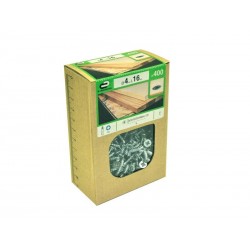 Lot de 400 Vis Acier Tête Fraisée Standers Diam.4 Mm X L.16 Mm