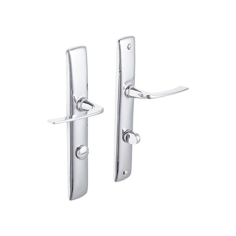 Poignée de porte condamnation en acier 195 Mm