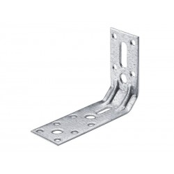 1 équerre De Renfort Acier Zingué Hettich L.70 Mm