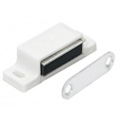 Lot de 4 Loqueteaux Magnétiques Plastique Hettich L.14.5 X L.45.3 Mm