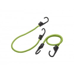 Lot de 2 Sandows Crochet Métal Plastifié Standers Diam.9 Mm X L.0.6 M