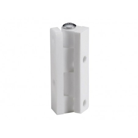 Lot de 2 Charnières Universelles Nylon Pour Meuble L.45 X L.9 Mm