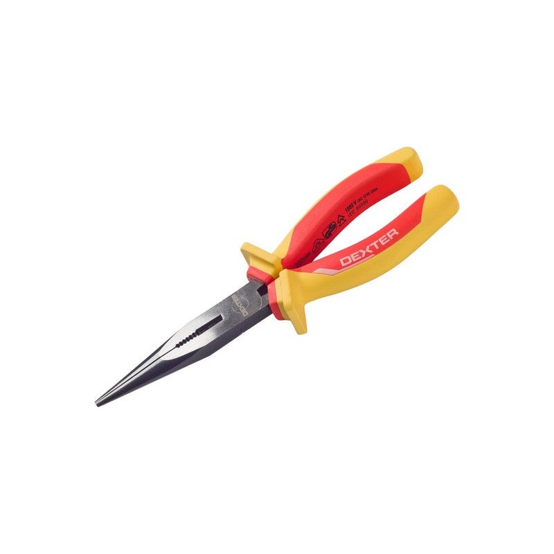 Pince à Bec Isolée Avec Protection électrique Dexter 856511 200 Mm
