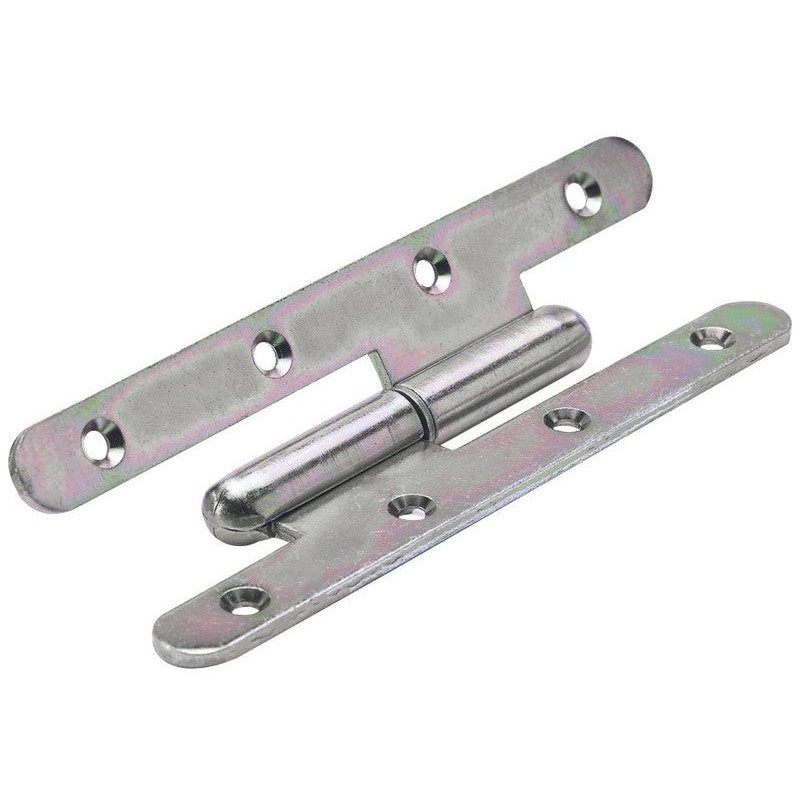 Paumelle Inox Pour Porte Hettich L.110 X L.55 Mm