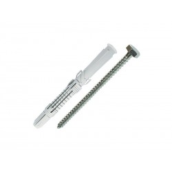 Lot de 4 Chevilles à Expansion Nylon Spit Diam.16 X L.165 Mm