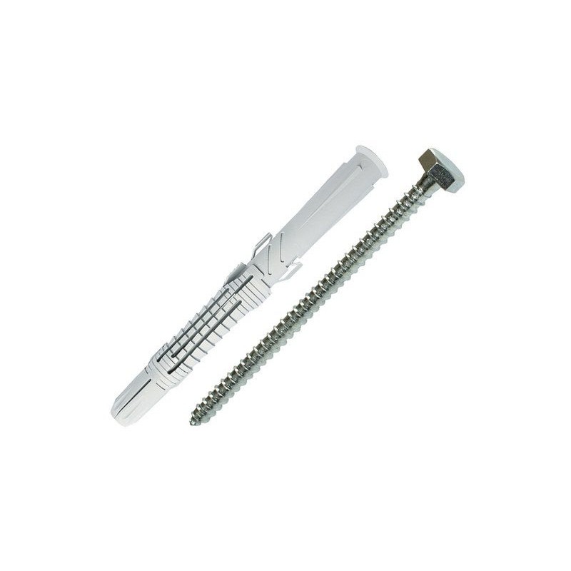 Lot de 4 Chevilles à Expansion Nylon Spit Diam.16 X L.165 Mm