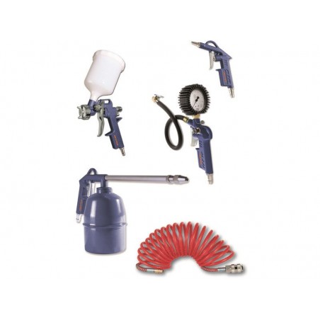 Kit de 5 accessoires pour compresseur DEXTER