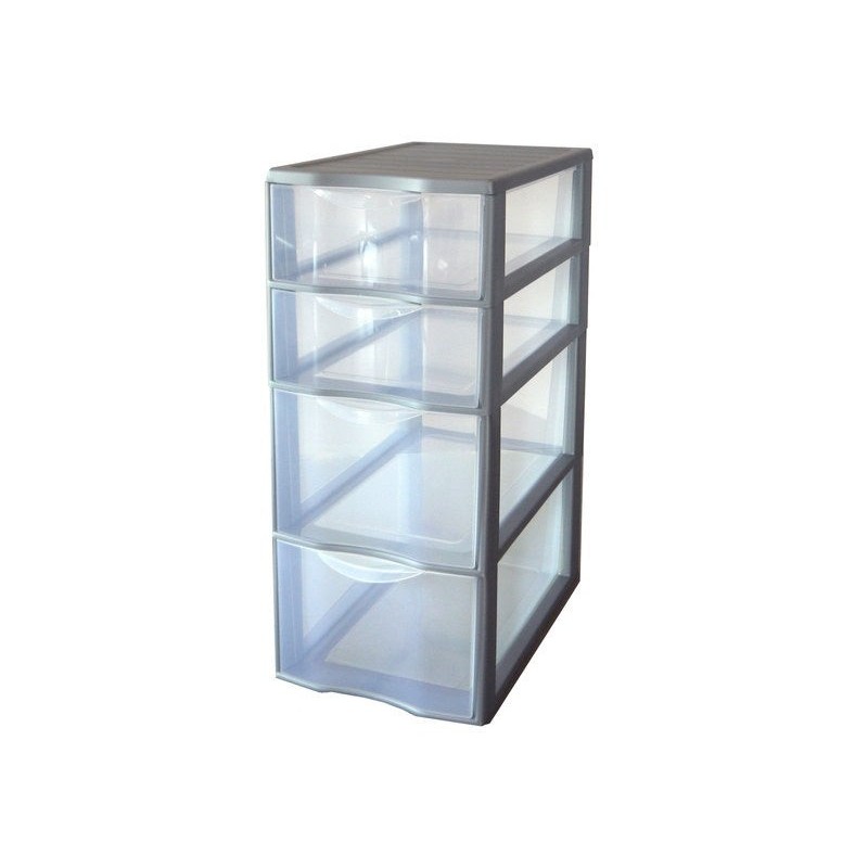 Tour de rangement orgamix plastiqueL.26 X P.36.5 X H.63 Cm