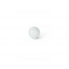 Lot de 6 Boutons De Meuble Boule Blanc Abs H.31 X P.28 Mm