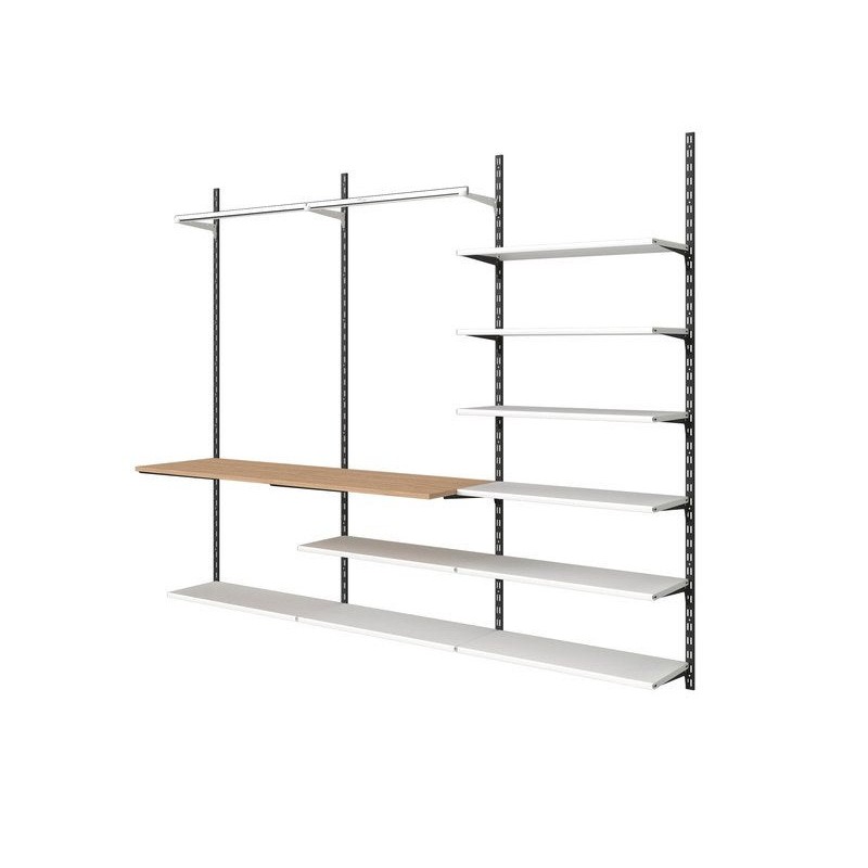 Console Simple Acier Verni P.30 Cm Entraxe 50 Mm