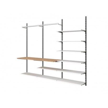 Console Simple Acier Verni P.30 Cm Entraxe 50 Mm