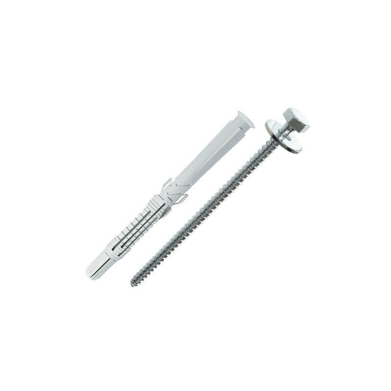 Lot de 4 Chevilles à Expansion Nylon Spit Diam.12 X L.145 Mm