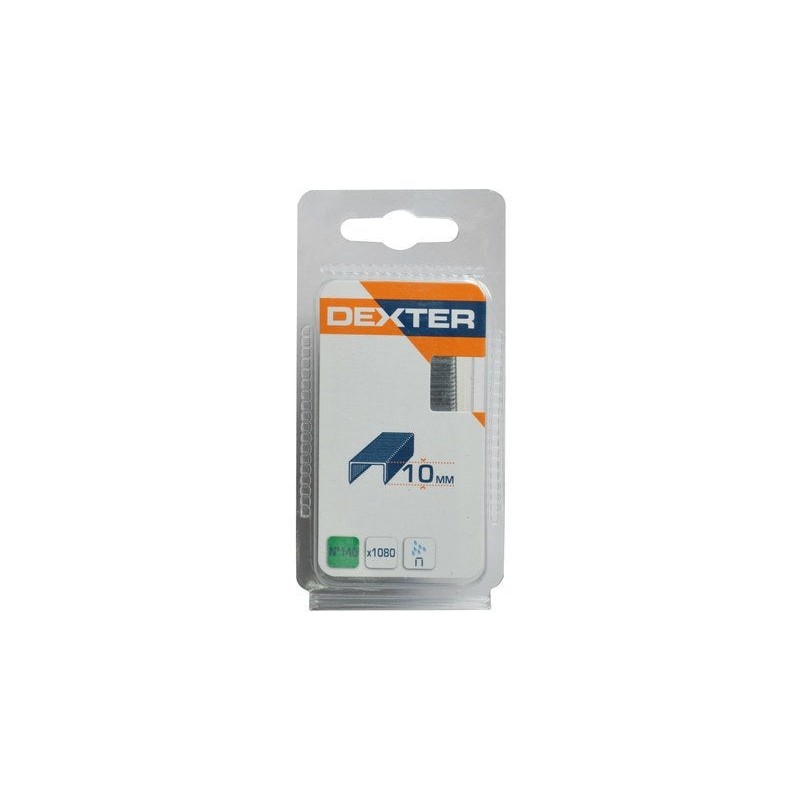 Lot de 1080 Agrafes Dexter N°140 10 Mm