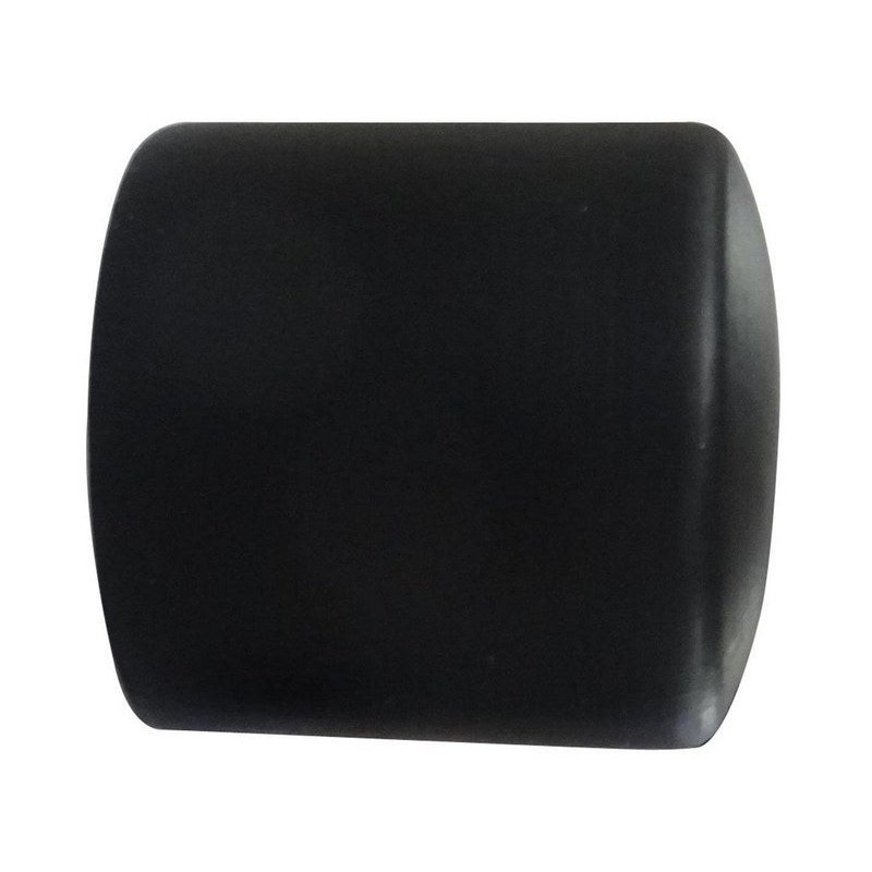 Lot de 2 embouts bouchon charme récup noir mat Diam.28 mm