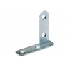 1 équerre De Cadre Coudée Acier Zingué Hettich L.30 Mm