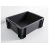 Bac de manutention en en plastique anthraciteIris L.35 X P.27.5 X H.12 cm 8 L