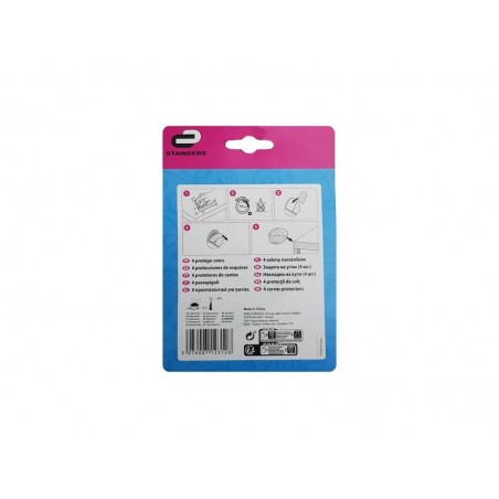 Lot de 4 Protections Dangle Transparent Standers